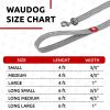 Recycled Cotton Dog Leash 1in x 6 Ft Eco Friendly Collar for Small Medium & Large Dogs Reflective Dog Leash Strong Leashes for Large Breed Dogs Puppy