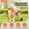 VEVOR 2 Wheels Dog Wheelchair for Back Legs, Pet Wheelchair Lightweight & Adjustable Assisting in Healing, Dog Cart/Wheelchair for Injured, Disab