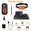 2 In 1 Wireless Electric Dog Fence With Training Collar IP67 Waterproof Pet Beep Vibration Shock Boundary Containment System for Small Medium Lar